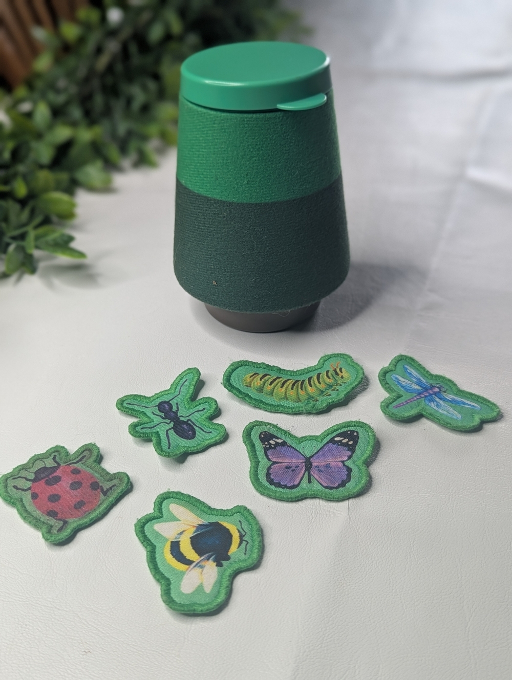 Lovevery Fuzzy Bug Shrub The Adventurer Playkit Months 16, 17, 18+